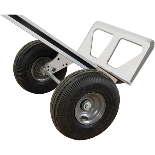 3-in-1 Convertible Hand Truck, Aluminum, 600 lbs. Capacity Par Equipment