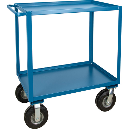  Chariot &agrave; tablettes pour l'ext&eacute;rieur, 2 Tiers, 24" la x 39" h x 39" p, Capacit&eacute; 1200 lb Par Equipment