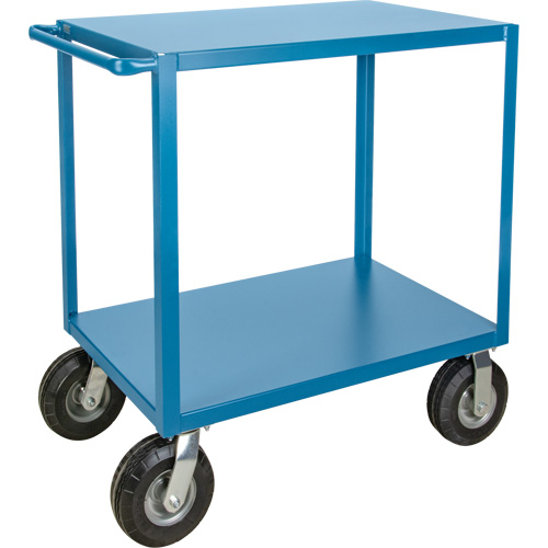  Chariot &agrave; tablettes pour l'ext&eacute;rieur, 2 Tiers, 24" la x 39" h x 39" p, Capacit&eacute; 1200 lb Par Equipment