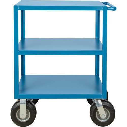 Outdoor Shelf Cart, 3 Tiers, 24" W x 39" H x 51" D, 1200 lbs. Capacity Par Equipment