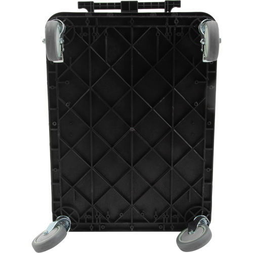 Utility Cart with Deep Lip Shelf, 3 Tiers, 19" x 39-1/2" x 28-1/4", 330 lbs. Capacity Par Equipment