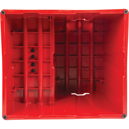 Escabeau industriel, 2 marches, 26" x 22-7/16" x Hauteur 19-11/16" Par Equipment