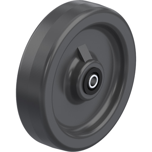 Solid Black Phenolic Wheels Par Equipment