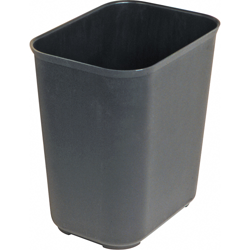 Fire Resistant Wastebasket, 14 Quarts, Fiberglass Par Equipment