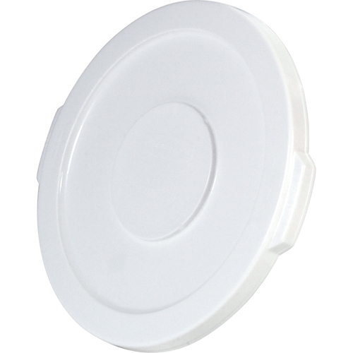 Couvercles ronds Brute, Couvercle plat, Plastique/Poly&eacute;thyl&egrave;ne, Convient aux contenants 15-5/8" dia. Par Equipment