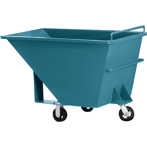 Chariot basculeur en acier, Acier, 1-1/2 vg³, Capacit&eacute; de charge de 2000 lb Par Equipment