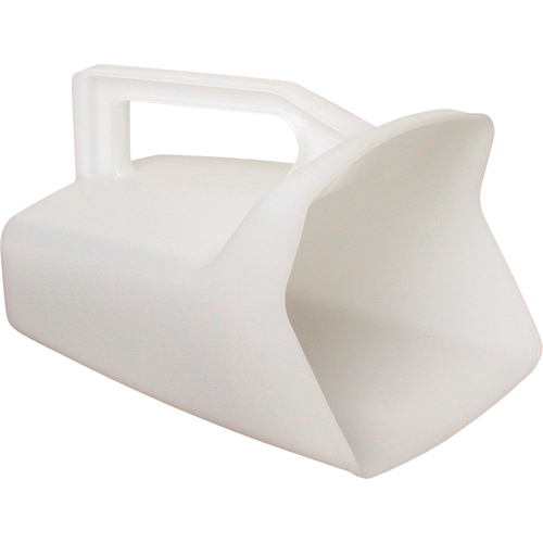 Scoop, Plastic, White, 64 oz. Par Equipment