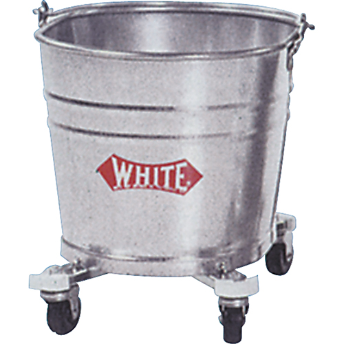 Steel Mop Buckets, 6.5 US Gal. (26 qt.) Capacity Par Equipment