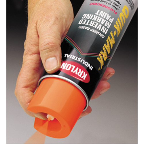 Industrial Quik-Mark Solvent-Based Inverted Marking Paint, 17 oz., Aerosol Can Par Equipment