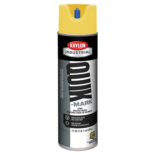Industrial Quik-Mark Solvent-Based Inverted Marking Paint, 17 oz., Aerosol Can Par Equipment