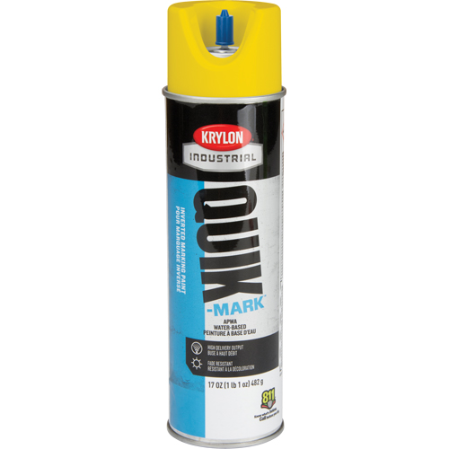 Industrial Quik-Mark Water-Based Inverted Marking Paint, 17 oz., Aerosol Can Par Equipment