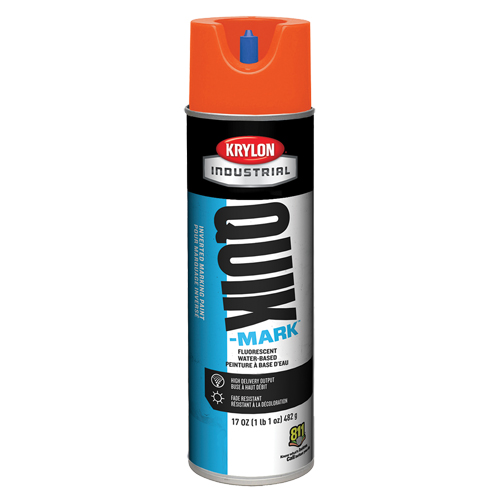 Industrial Quik-Mark Water-Based Inverted Marking Paint, 17 oz., Aerosol Can Par Equipment
