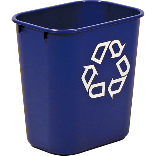 Contenant de recyclage, De bureau, Plastique, 13-5/8 pintes US Par Equipment