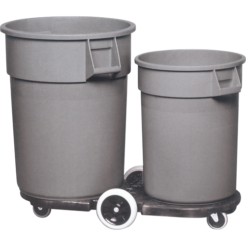 Socle roulant Tandem Brute, Noir Par Equipment