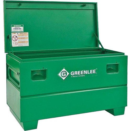 Coffre de rangement sans plateau, 32" la, 1 tiroirs, Vert Par Equipment