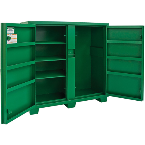 Utility Cabinet, Steel, Green Par Equipment