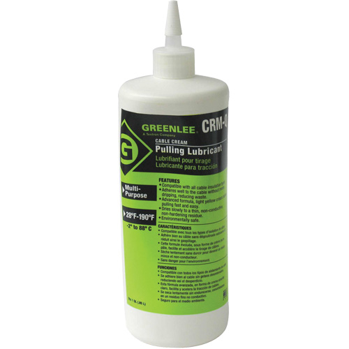 Cable Cream Pulling Lubricant, Squeeze Bottle Par Equipment