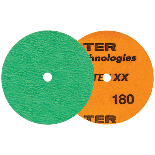 Quick-Step XX Sanding Disc, 4-1/2" Dia., 180 Grit, Ceramic Par Equipment