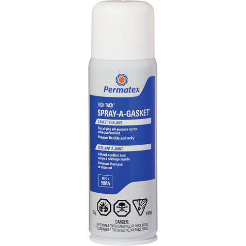 Scellant &agrave; joint Spray-A-Gasket High Tack, Canette Par Equipment