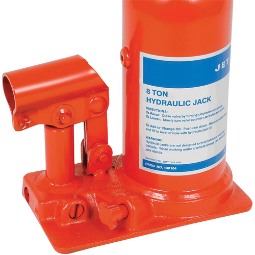 JHJ-8 Crics &agrave; bouteille pour usage tr&egrave;s intensif, 8 tonne(s), 15-3/8" Hauteur &eacute;lev&eacute;e Par Equipment