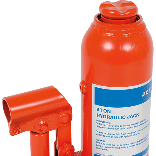 JHJ-8 Crics &agrave; bouteille pour usage tr&egrave;s intensif, 8 tonne(s), 15-3/8" Hauteur &eacute;lev&eacute;e Par Equipment