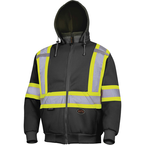 6925BK Hoodie, 3X-Large, Black Par Equipment