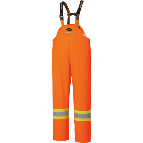 5893 Salopette FR imperm&eacute;able haute visibilit&eacute;, Grand, Orange haute visibilit&eacute; Par Equipment