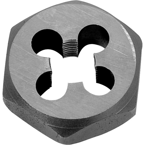 Hexagon Rethreading Bolt Die, 1-5/8" Dia., 7/8"-9 Thread, Chromium Steel Par Equipment