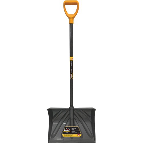 Pro Snow Shovel, Polypropylene Blade, 13-1/2" Wide, D-Grip Handle Par Equipment