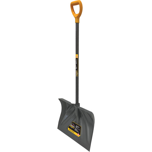 Pro Snow Shovel, Polypropylene Blade, 13-1/2" Wide, D-Grip Handle Par Equipment