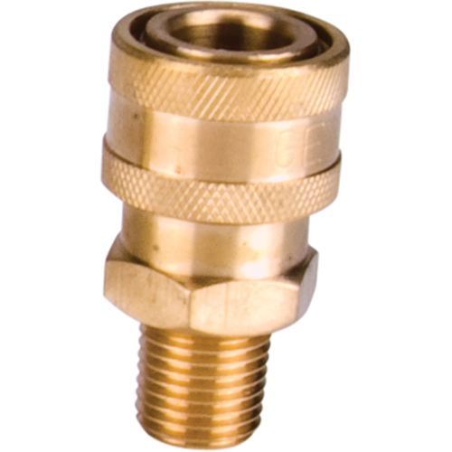 1/4" Male Brass Quick Disconnect Sockets Par Equipment