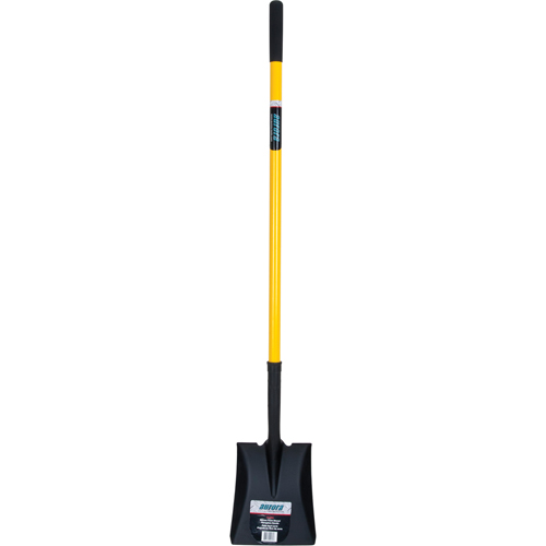 Pelles carr&eacute;es, Fibre de verre, Lame Acier durci, Manche en Droit, Longueur 48" Par Equipment