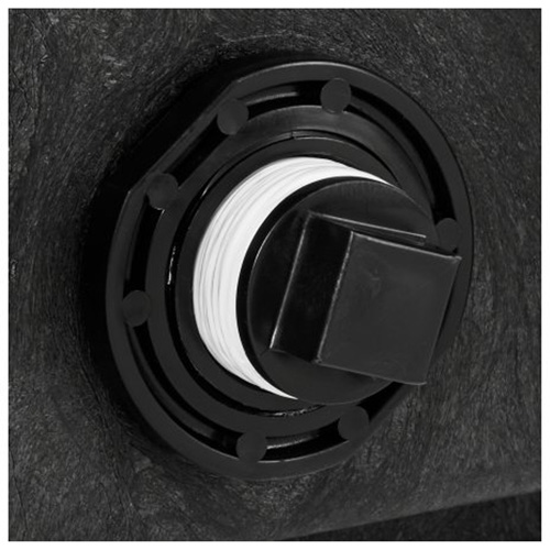 R&eacute;servoir de stockage, 31" p x 53" la x 25-1/8" h, Capacit&eacute; 800 lb, Noir Par Equipment