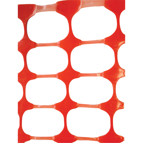 Cl&ocirc;ture &agrave; neige, 50' lo x 4' la, Orange Par Equipment