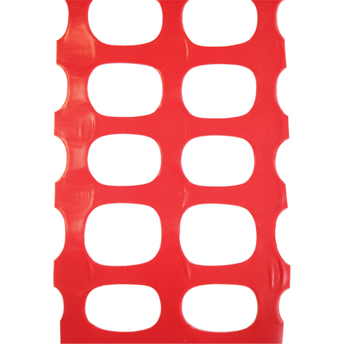 Cl&ocirc;ture &agrave; neige, 50' lo x 4' la, Orange Par Equipment