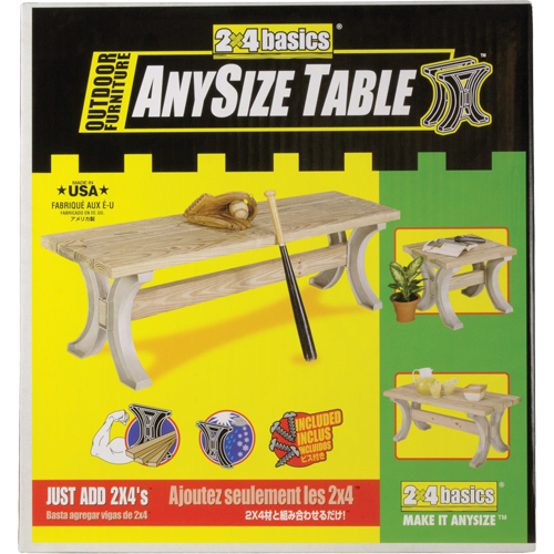 Basics&reg; Picnic Table Bench, Plastic, 96" L x 15" W x 17" H, Sand Par Equipment