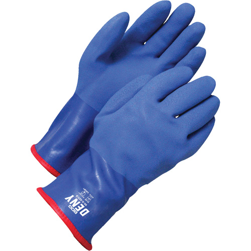 Deny Coated Gloves, Size 10, 12" L, PVC, Acrylic Inner Lining Par Equipment