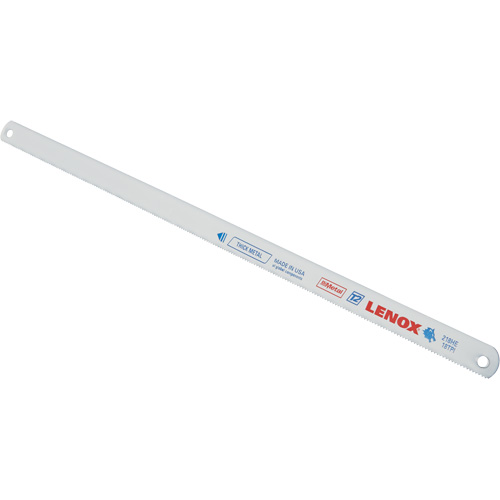 Hacksaw Blades, Bi-Metal, 12" L, 18 TPI Par Equipment