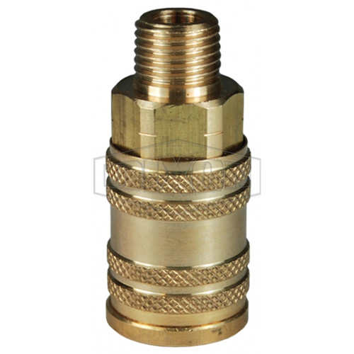 M-Series ARO Pneumatic Manual Coupler, 1/4" Par Equipment