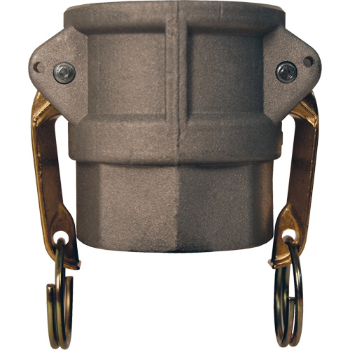 Coupleur &agrave; came et cannelure Global, Aluminium, Type D, 2", NPT femelle, 250 PSI Par Equipment
