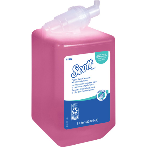 Scott&reg; Pro Skin Cleanser with Moisturizers, Foam, 1 L, Scented Par Equipment