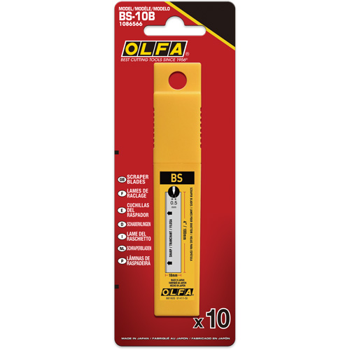 100mm BS-10B Dual-Edge Scraper Blades Par Equipment