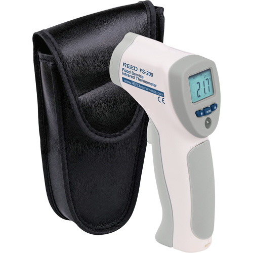 Food Service Infrared Thermometer, -4°- 392° F ( -20° - 200° C )/-58°- 4° F ( -50° - -20° C ), 8:1, Fixed Emmissivity Par Equipment