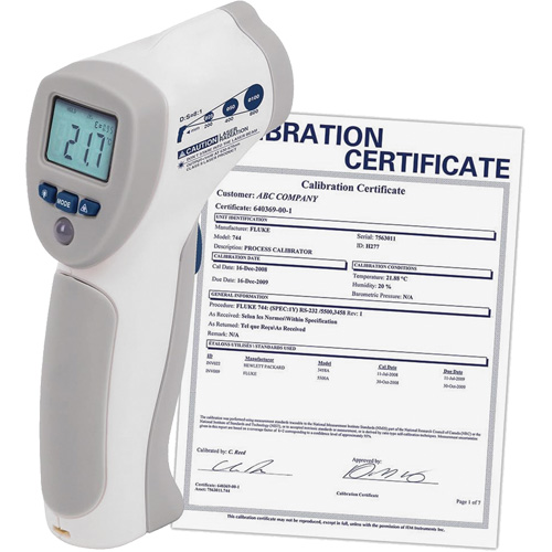 Food Service Infrared Thermometer with ISO Certificate, -4°- 392° F ( -20° - 200° C )/-58°- 4° F ( -50° - -20° C ), 8:1, Fixed Emmissivity Par Equipment
