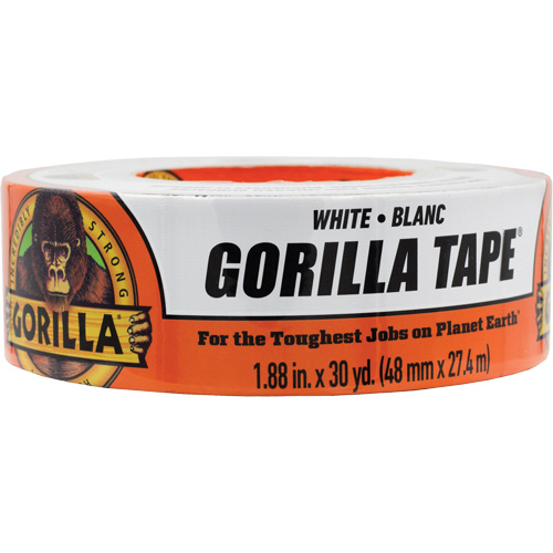 Duct Tape, 17 mils, White, 48 mm (2") x 27.43 m (90') Par Equipment
