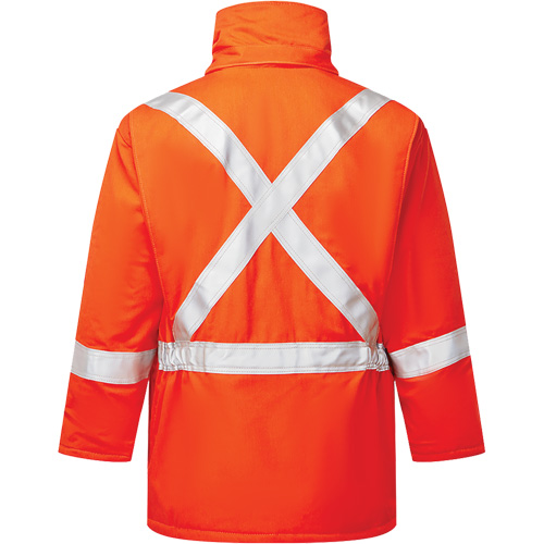 Parka isol&eacute; haute visibilit&eacute; 9 oz UltraSoft, Orange, T-Grand Par Equipment