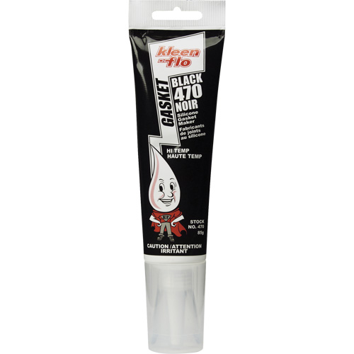 470 Silicone Gasket Maker, Tube, Black Par Equipment