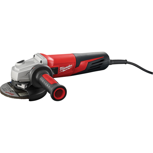 Small Lock-On Angle Grinder with Shroud Slide, 5", 12 A Par Equipment