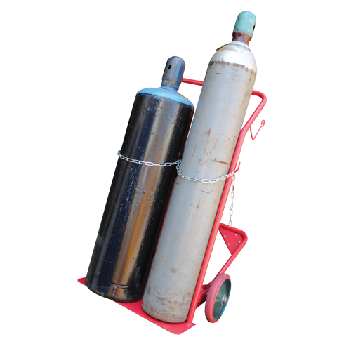 Chariot pour bouteilles, Roues Caoutchouc moul&eacute;, Base de 25-1/2"la x 7"lo, 350 lb Par Equipment