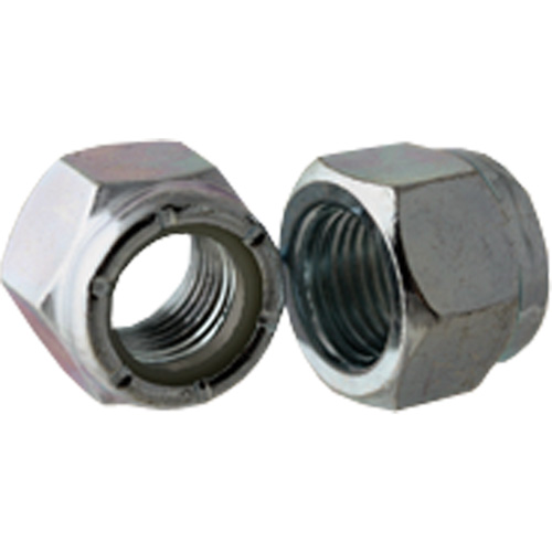 Nylock Nut, 5/16"-18 Dia., Zinc Cr+3, Coarse Par Equipment